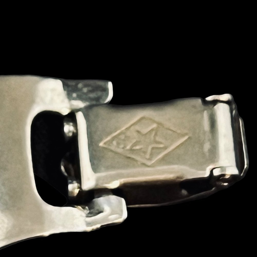Vintage Ballou Silver Tone Comet Link Bracelet (4998) - Picture 8 of 8